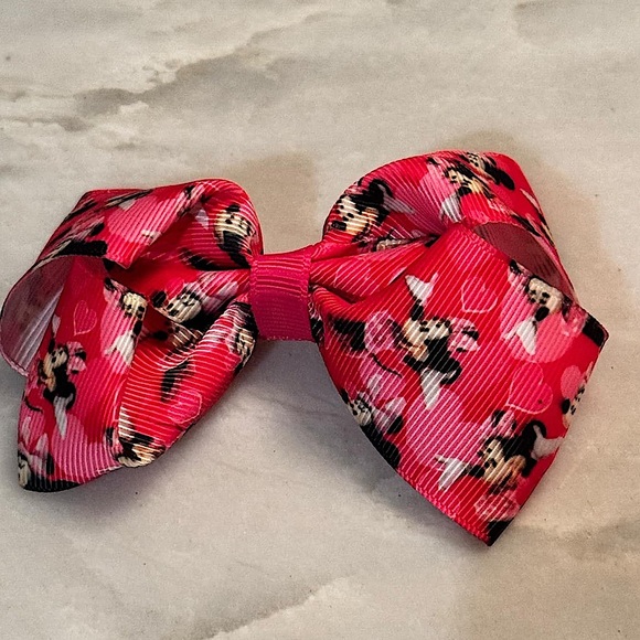 5pc clip on bows Colorful Character Hair Set for girls - Picture 4 of 7